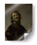 Rembrandt riendo - Rembrandt van Rijn | Cuadro decorativo de Canvas Lab