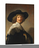 Retrato de Antoine Coopal - Rembrandt van Rijn | Cuadro decorativo de Canvas Lab