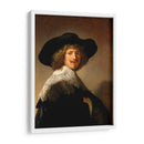 Retrato de Antoine Coopal - Rembrandt van Rijn | Cuadro decorativo de Canvas Lab