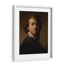 Artista de joven - Rembrandt van Rijn | Cuadro decorativo de Canvas Lab