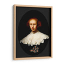 Retrato de una joven mujer - Rembrandt van Rijn | Cuadro decorativo de Canvas Lab