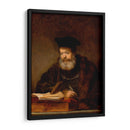 Erudito al atril - Rembrandt van Rijn | Cuadro decorativo de Canvas Lab