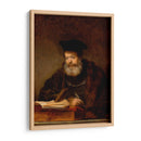 Erudito al atril - Rembrandt van Rijn | Cuadro decorativo de Canvas Lab