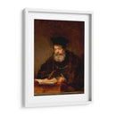 Erudito al atril - Rembrandt van Rijn | Cuadro decorativo de Canvas Lab
