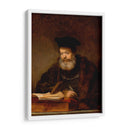 Erudito al atril - Rembrandt van Rijn | Cuadro decorativo de Canvas Lab