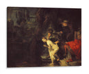 Susanna y los dos viejos - Rembrandt van Rijn | Cuadro decorativo de Canvas Lab