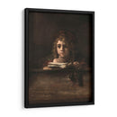 Titus en su escritorio - Rembrandt van Rijn | Cuadro decorativo de Canvas Lab