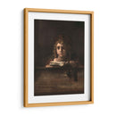 Titus en su escritorio - Rembrandt van Rijn | Cuadro decorativo de Canvas Lab