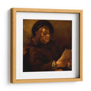 Titus van Rijn, el hijo del artista, leyendo - Rembrandt van Rijn | Cuadro decorativo de Canvas Lab