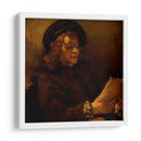 Titus van Rijn, el hijo del artista, leyendo - Rembrandt van Rijn | Cuadro decorativo de Canvas Lab