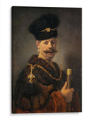 Un noble polaco - Rembrandt van Rijn | Cuadro decorativo de Canvas Lab