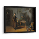 Un pintor en su estudio - Rembrandt van Rijn | Cuadro decorativo de Canvas Lab