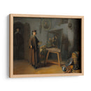 Un pintor en su estudio - Rembrandt van Rijn | Cuadro decorativo de Canvas Lab