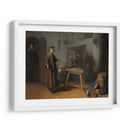 Un pintor en su estudio - Rembrandt van Rijn | Cuadro decorativo de Canvas Lab