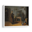 Un pintor en su estudio - Rembrandt van Rijn | Cuadro decorativo de Canvas Lab