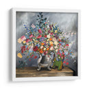 El gato y el jarrón - Adriana Sosa | Cuadro decorativo de Canvas Lab