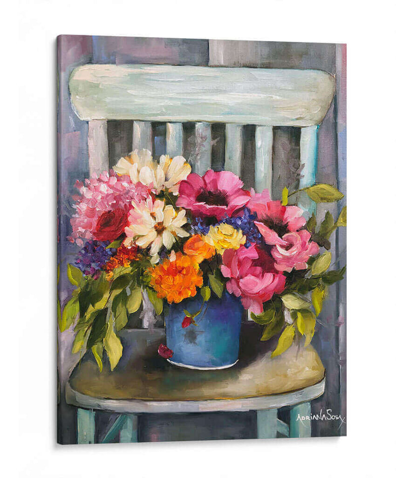 La silla - Adriana Sosa | Cuadro decorativo de Canvas Lab