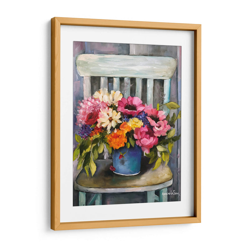 La silla - Adriana Sosa | Cuadro decorativo de Canvas Lab