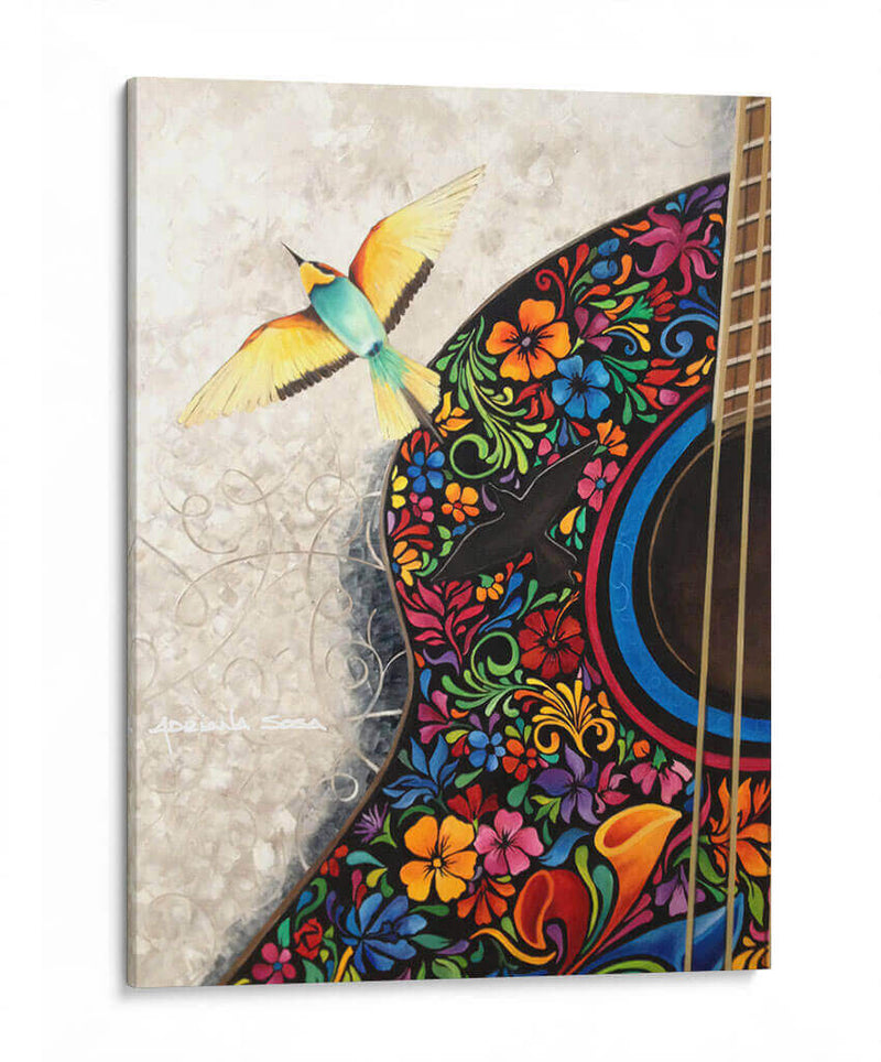 Música de mi tierra - Adriana Sosa | Cuadro decorativo de Canvas Lab