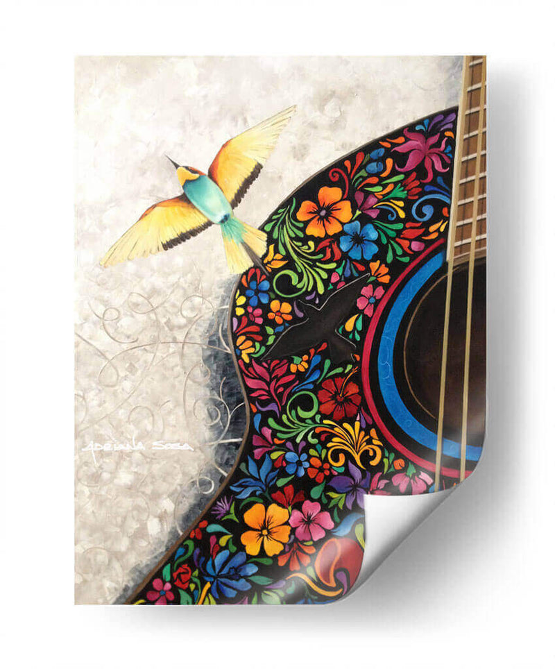 Música de mi tierra - Adriana Sosa | Cuadro decorativo de Canvas Lab