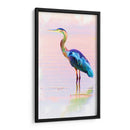 Blue heron - Ezdrifter | Cuadro decorativo de Canvas Lab