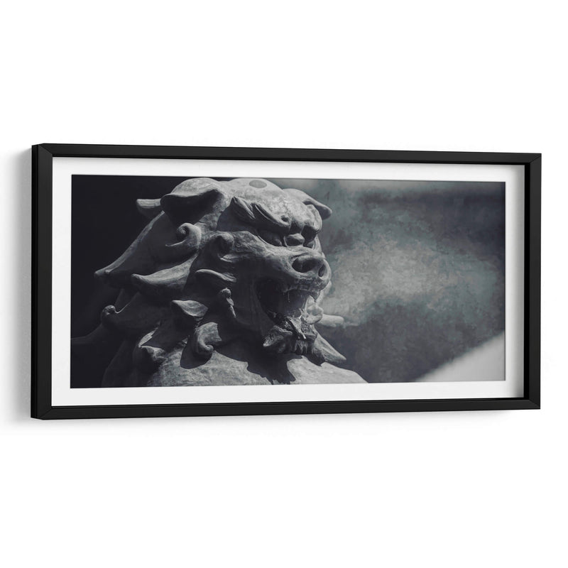 Estatua dragón humeante - Nagano, Japón - Josué Altamira | Cuadro decorativo de Canvas Lab