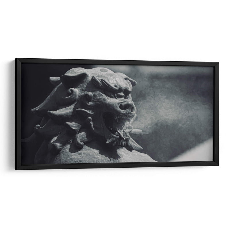 Estatua dragón humeante - Nagano, Japón - Josué Altamira | Cuadro decorativo de Canvas Lab