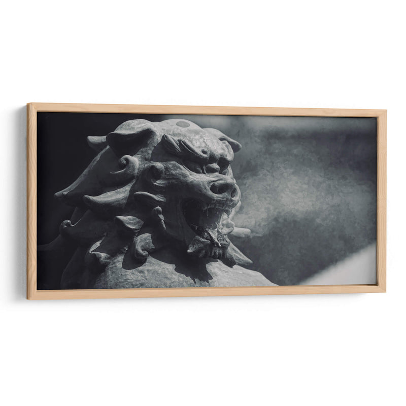 Estatua dragón humeante - Nagano, Japón - Josué Altamira | Cuadro decorativo de Canvas Lab