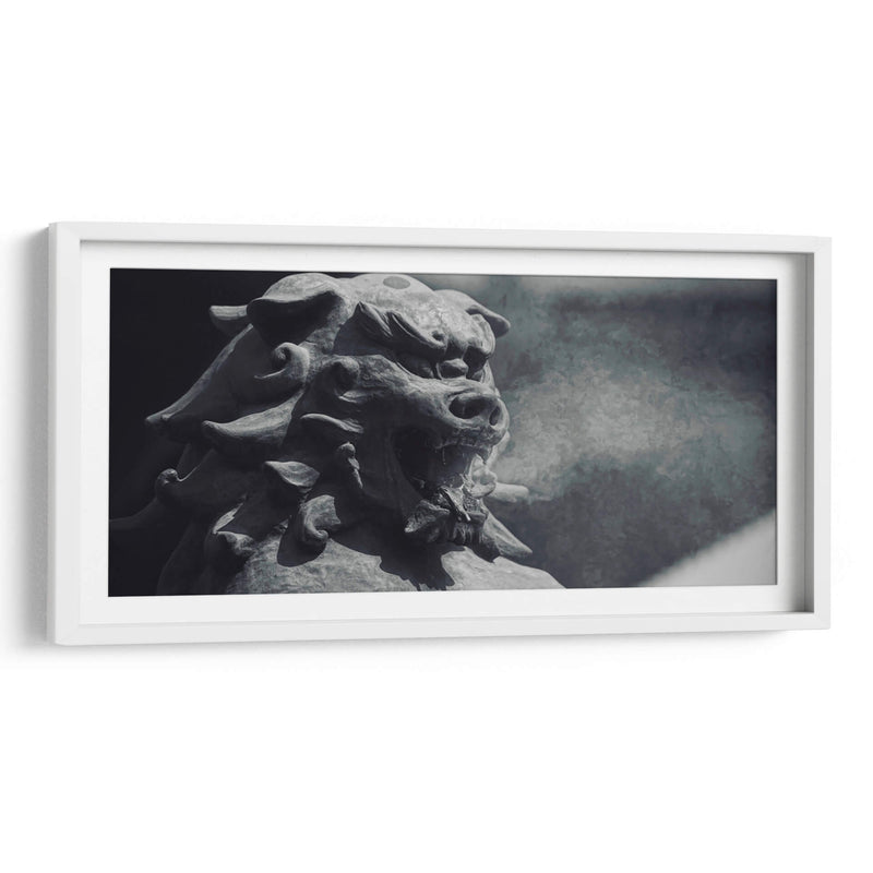 Estatua dragón humeante - Nagano, Japón - Josué Altamira | Cuadro decorativo de Canvas Lab