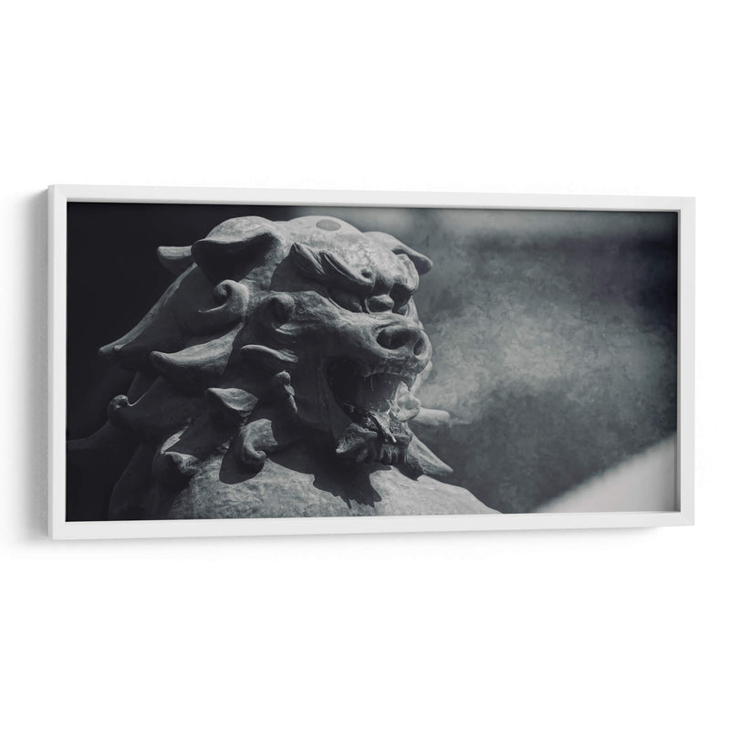 Estatua dragón humeante - Nagano, Japón - Josué Altamira | Cuadro decorativo de Canvas Lab