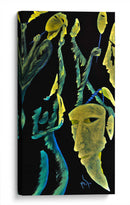 Baile de máscaras - Mauricio Silerio | Cuadro decorativo de Canvas Lab