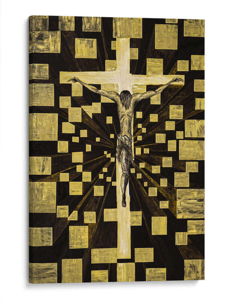 Quantum Christ - Mauricio Silerio | Cuadro decorativo de Canvas Lab