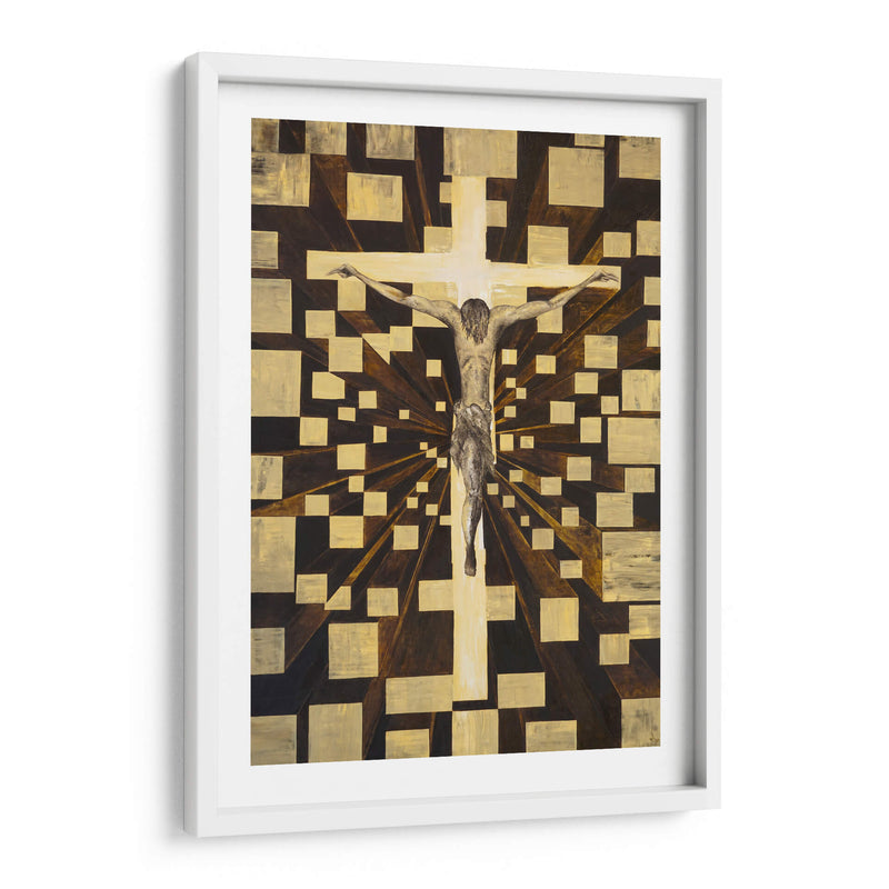 Quantum Christ - Mauricio Silerio | Cuadro decorativo de Canvas Lab