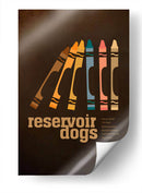 Reservoir Dogs Crayola | Cuadro decorativo de Canvas Lab