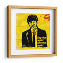 Say what again | Cuadro decorativo de Canvas Lab