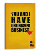 Unfinished Business | Cuadro decorativo de Canvas Lab