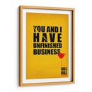 Unfinished Business | Cuadro decorativo de Canvas Lab