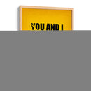 Unfinished Business | Cuadro decorativo de Canvas Lab