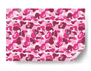 Bape Pink Camo | Cuadro decorativo de Canvas Lab