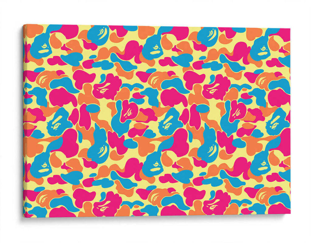 Bape Slurpee Camo | Cuadro decorativo de Canvas Lab