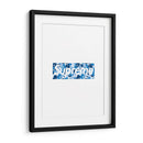 Bape X Sup Blue Box Logo | Cuadro decorativo de Canvas Lab