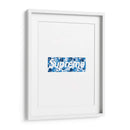 Bape X Sup Blue Box Logo | Cuadro decorativo de Canvas Lab