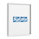 Bape X Sup Blue Box Logo | Cuadro decorativo de Canvas Lab