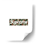 Bape X Sup-Supreme-Camo | Cuadro decorativo de Canvas Lab