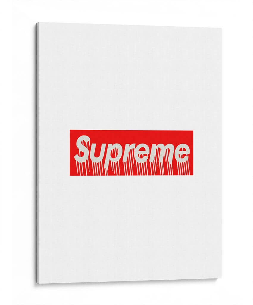 Box logo Drip | Cuadro decorativo de Canvas Lab