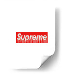 Box logo Drip | Cuadro decorativo de Canvas Lab