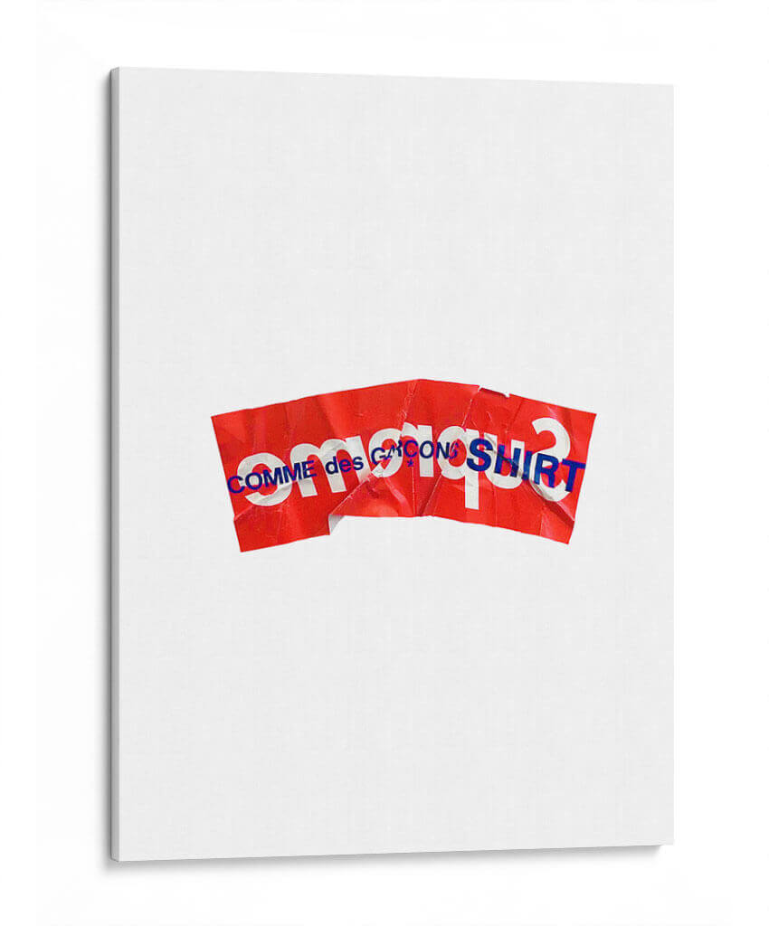 Comme des box logo | Cuadro decorativo de Canvas Lab