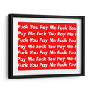 FY pay me | Cuadro decorativo de Canvas Lab