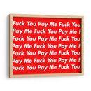 FY pay me | Cuadro decorativo de Canvas Lab