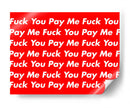 FY pay me | Cuadro decorativo de Canvas Lab